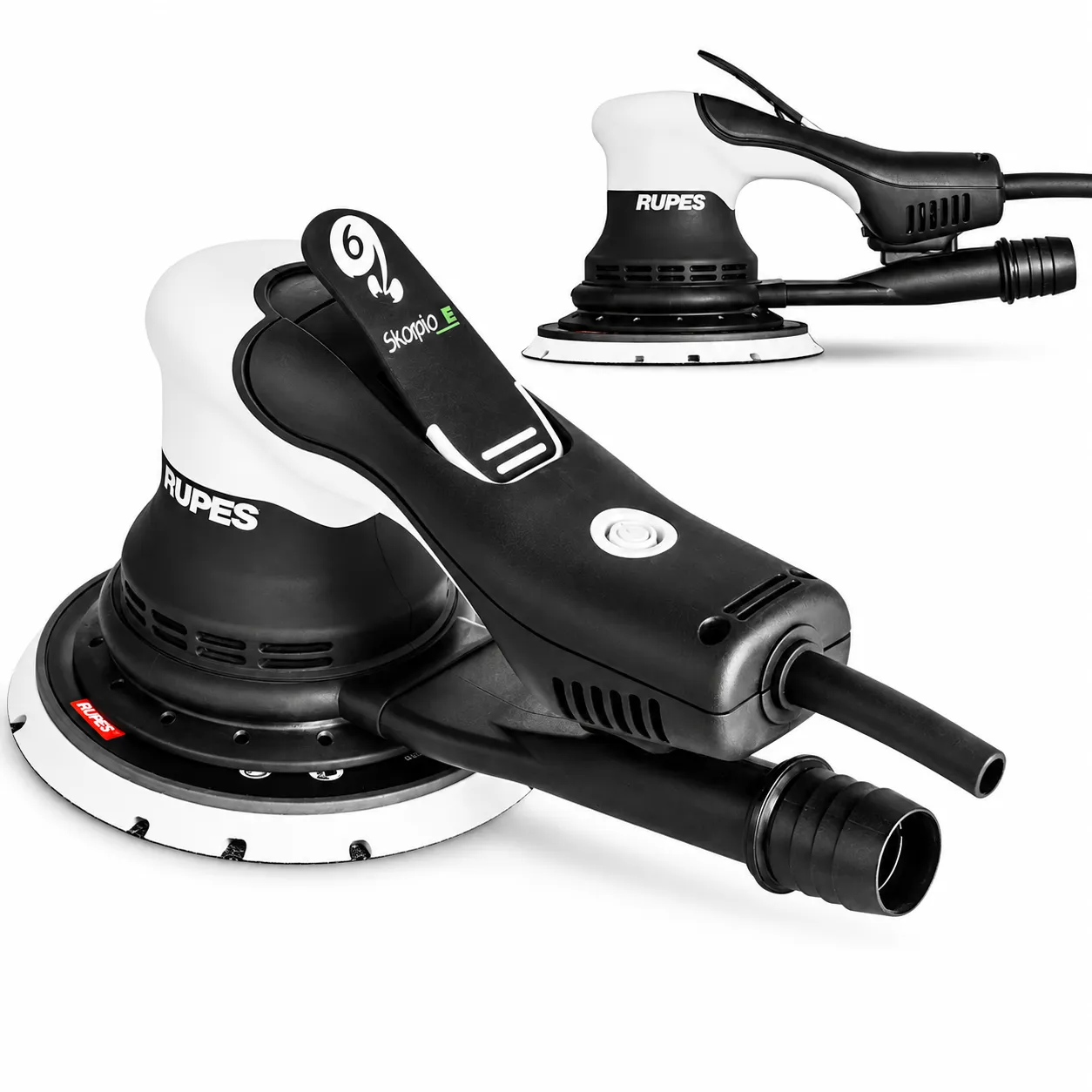 Rupes SKORPIO E2 Brushless - 6" Velcro - 6mm/ 3mm Sanders - RX253A /256A 