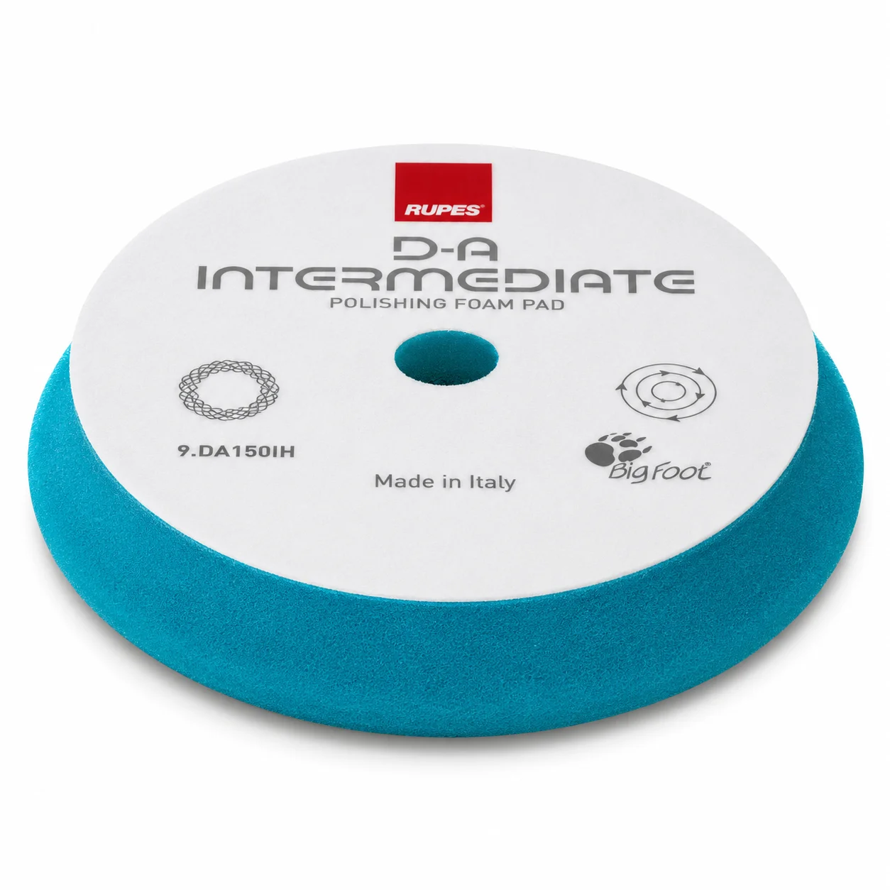 RUPES 9.DA100B – Velcro Polishing Foam D-A Intermediate High Performance Ø80/100 mm